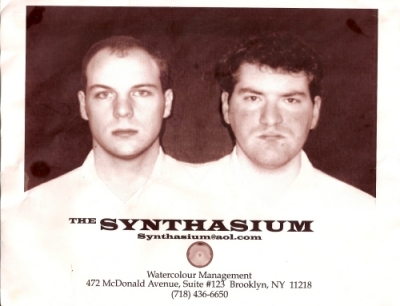Synthasium flyer from the late 1990s